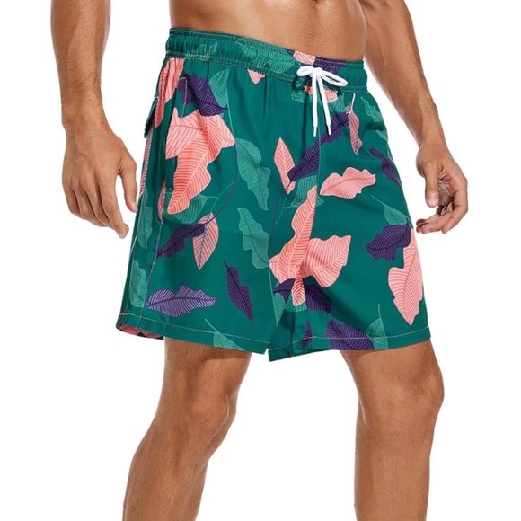 Men's swim trunks, compression liner, 5 inch, zipper pocket by Silkworld 3XL - Picture 5 of 5